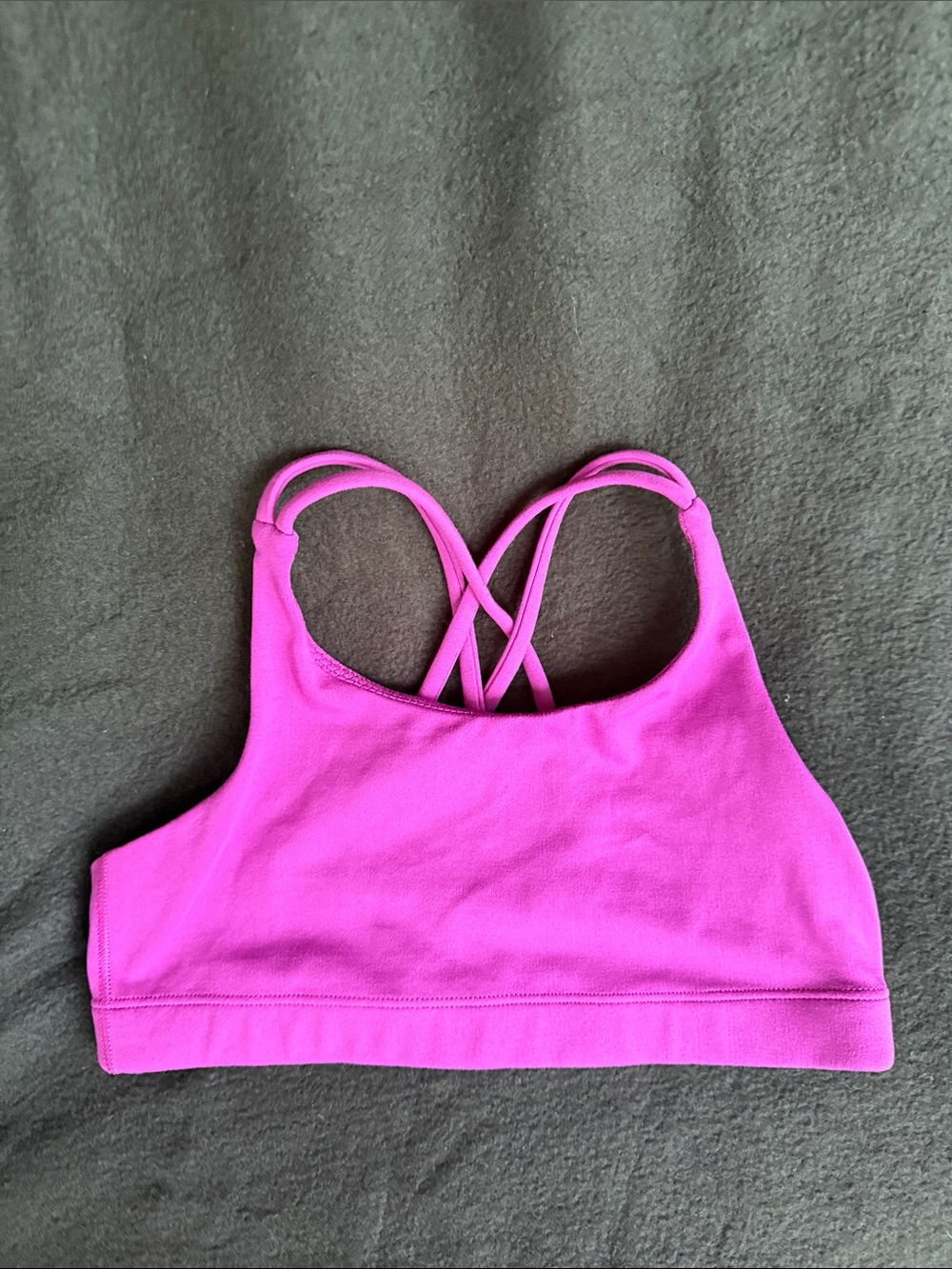 Athleta Bright Pink Crisscross Sports Tank